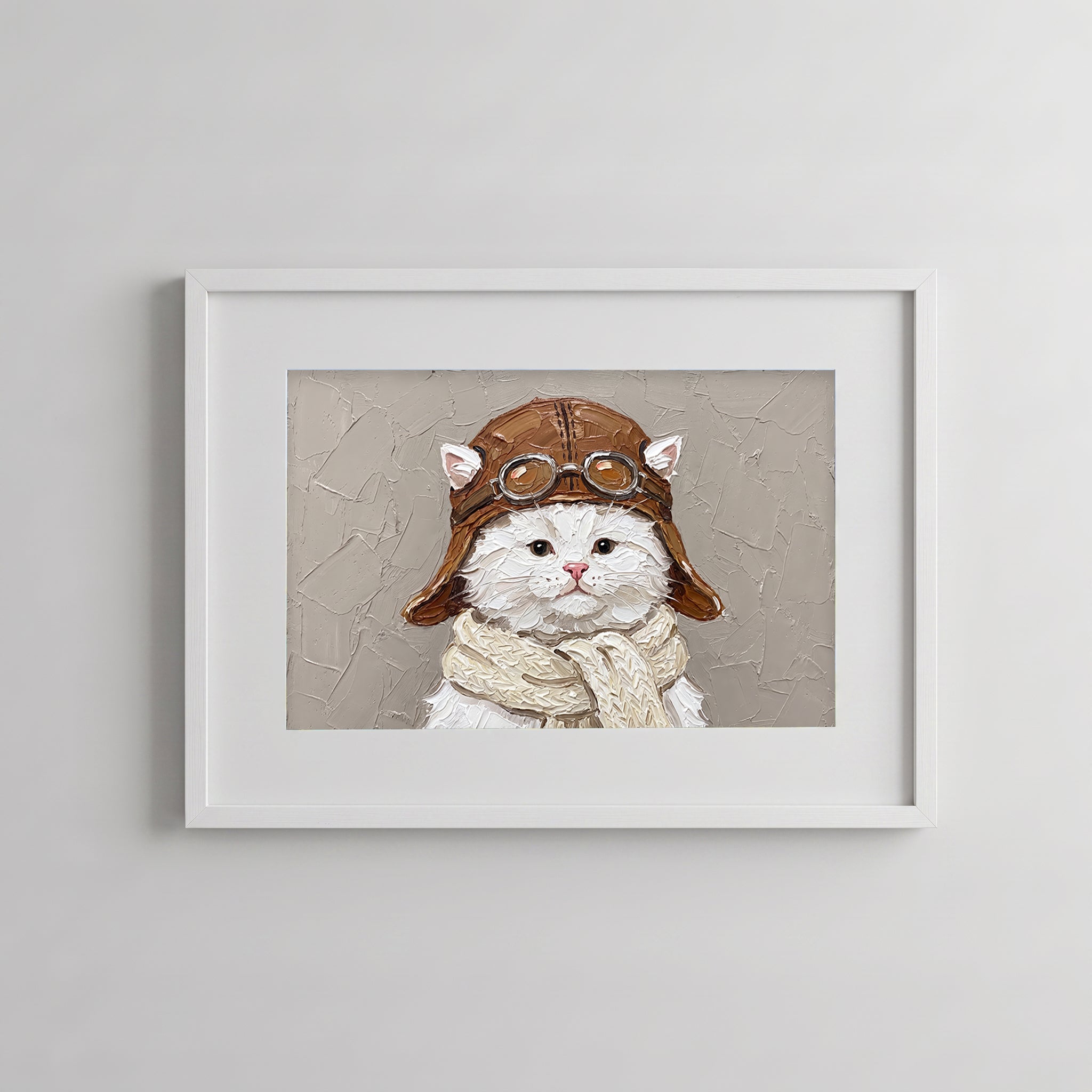 Captain Furrington Framed
