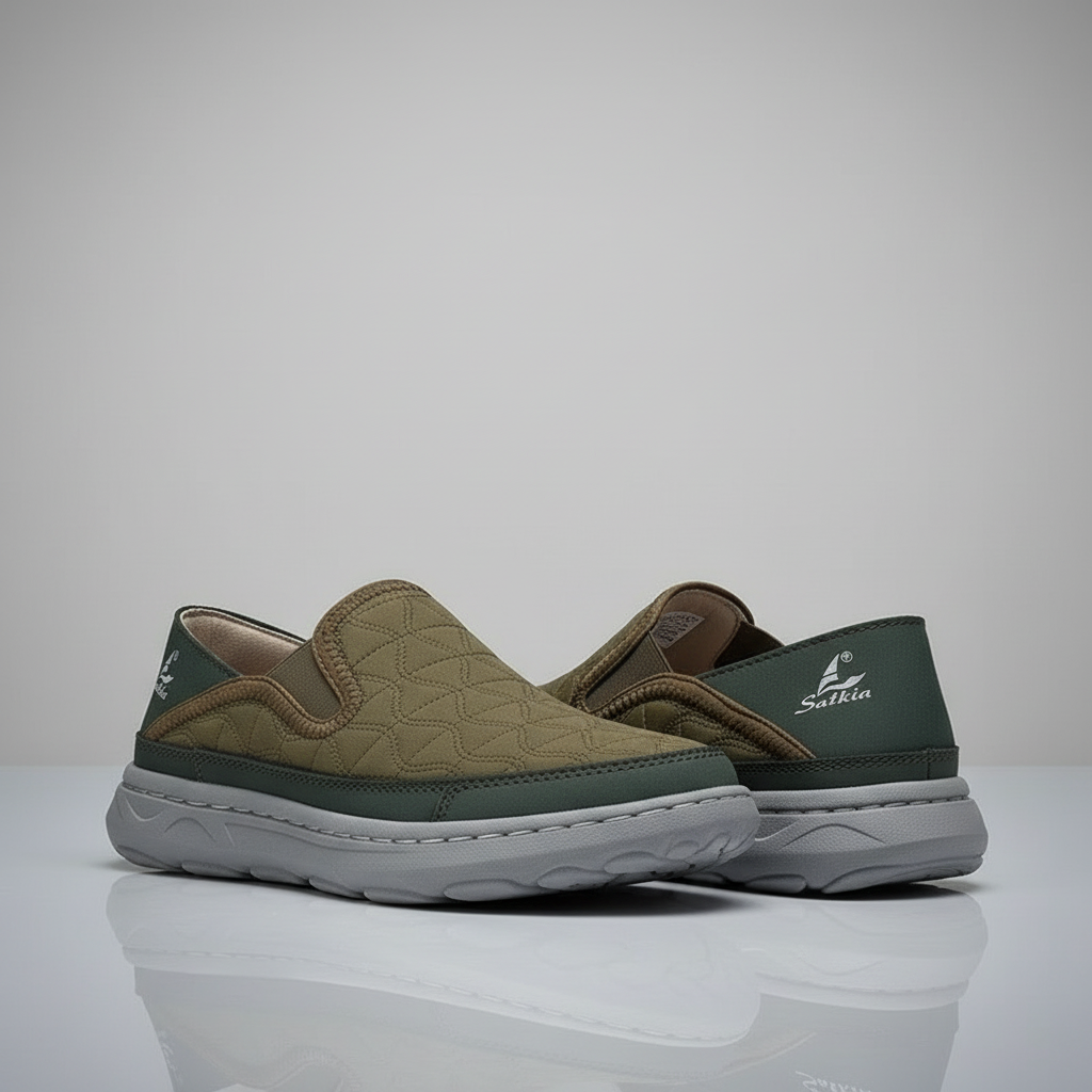 Matteo Verde Slip-Ons Loafers