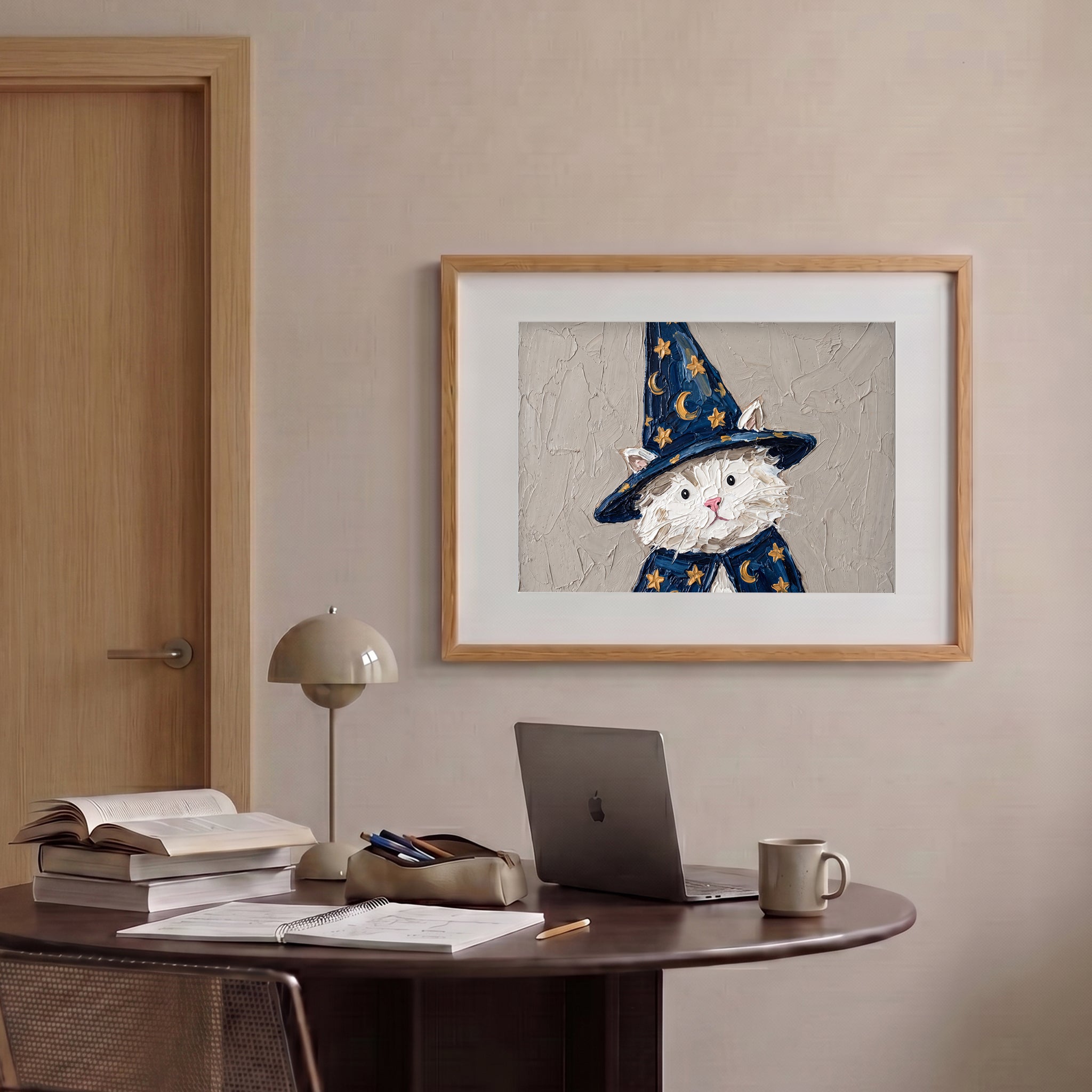 Merlin Purrkins Framed