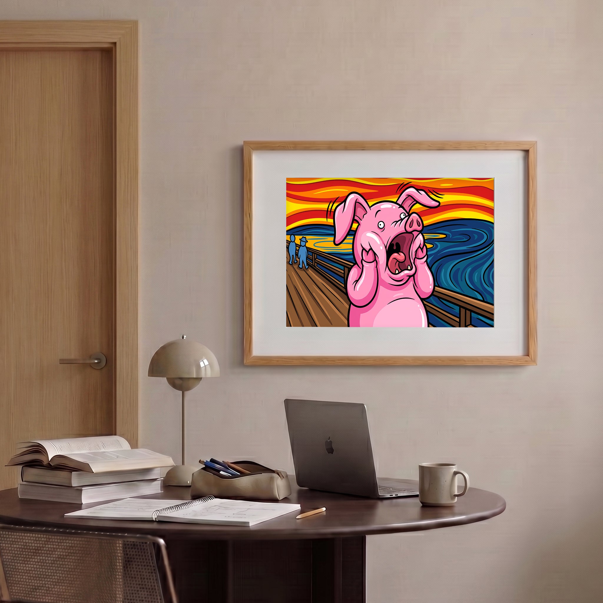 Ham Framed