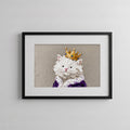 King Purrcival Framed
