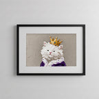 King Purrcival Framed