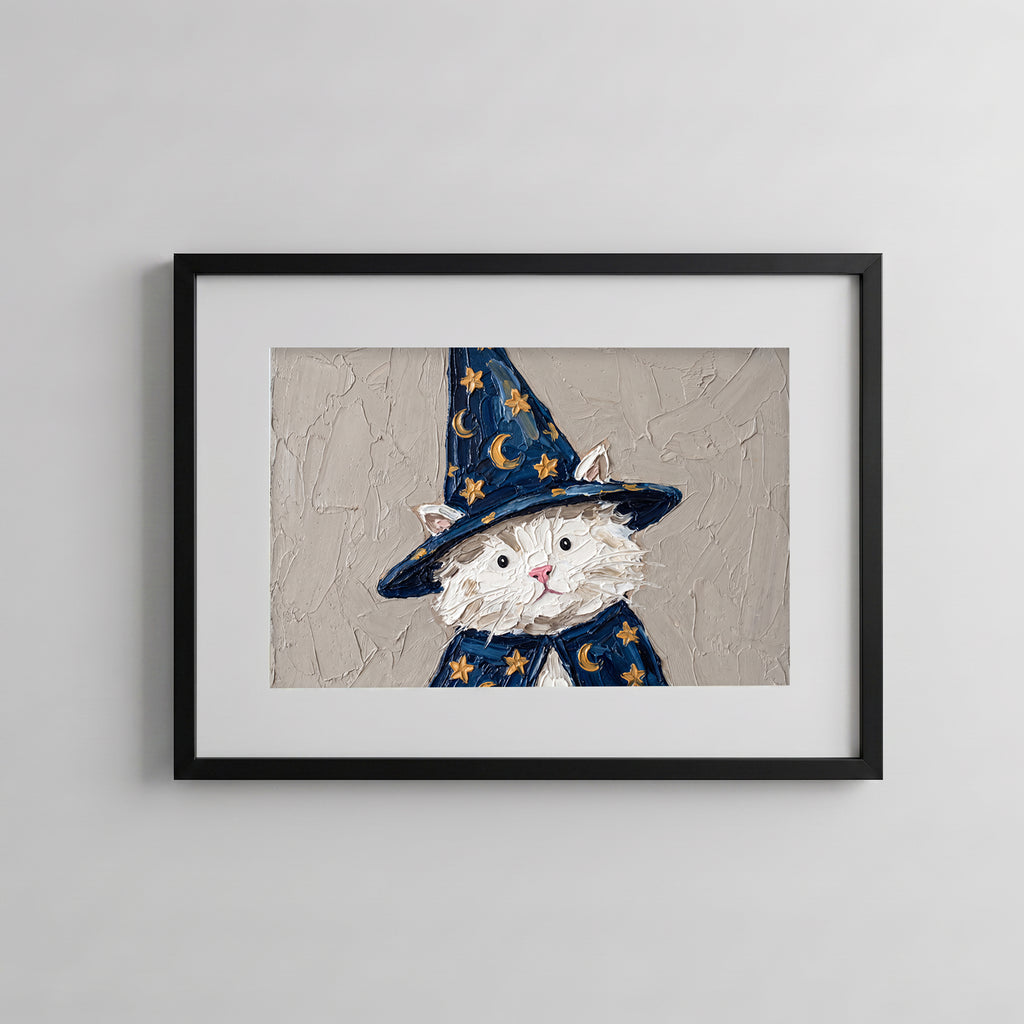 Merlin Purrkins Framed