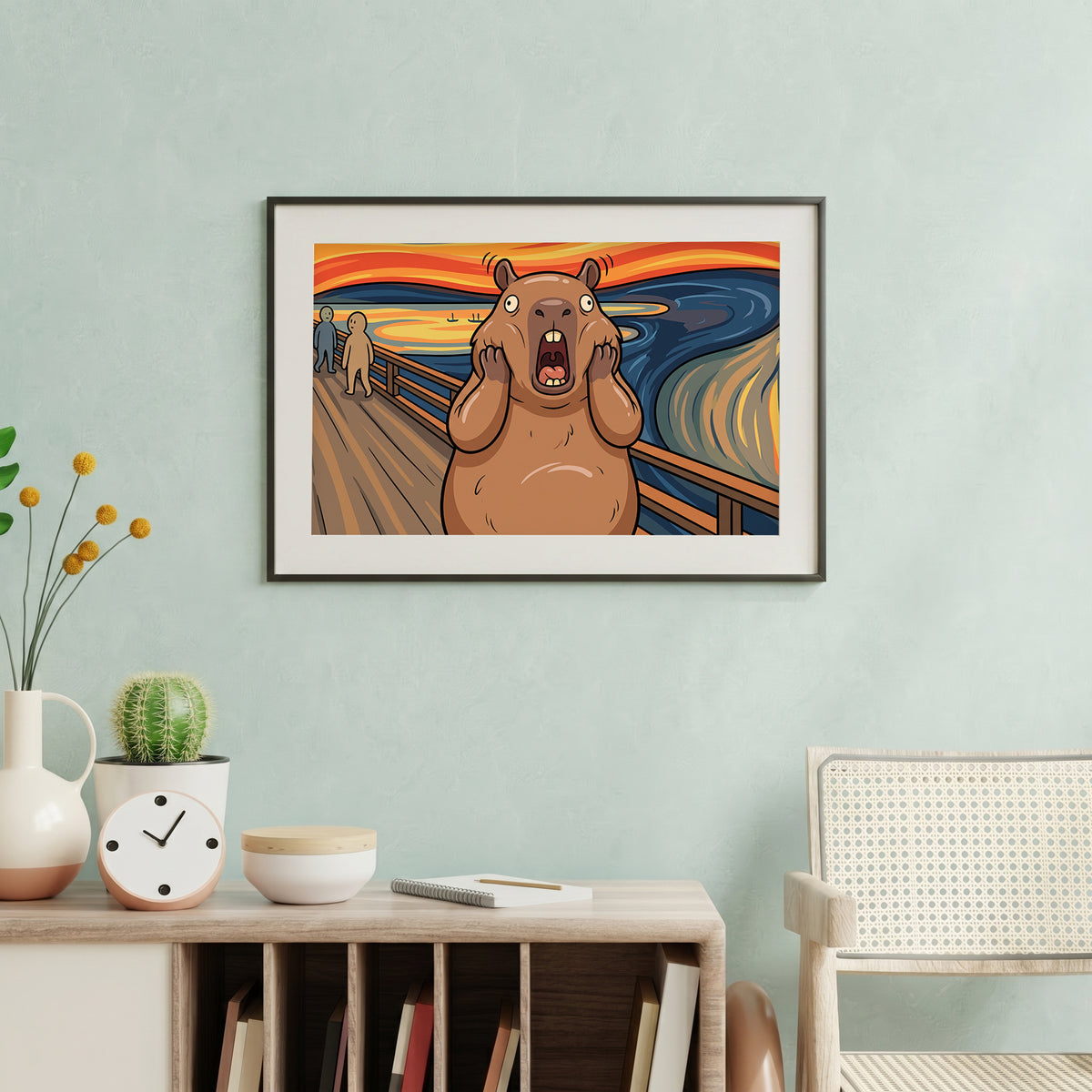Capy Framed