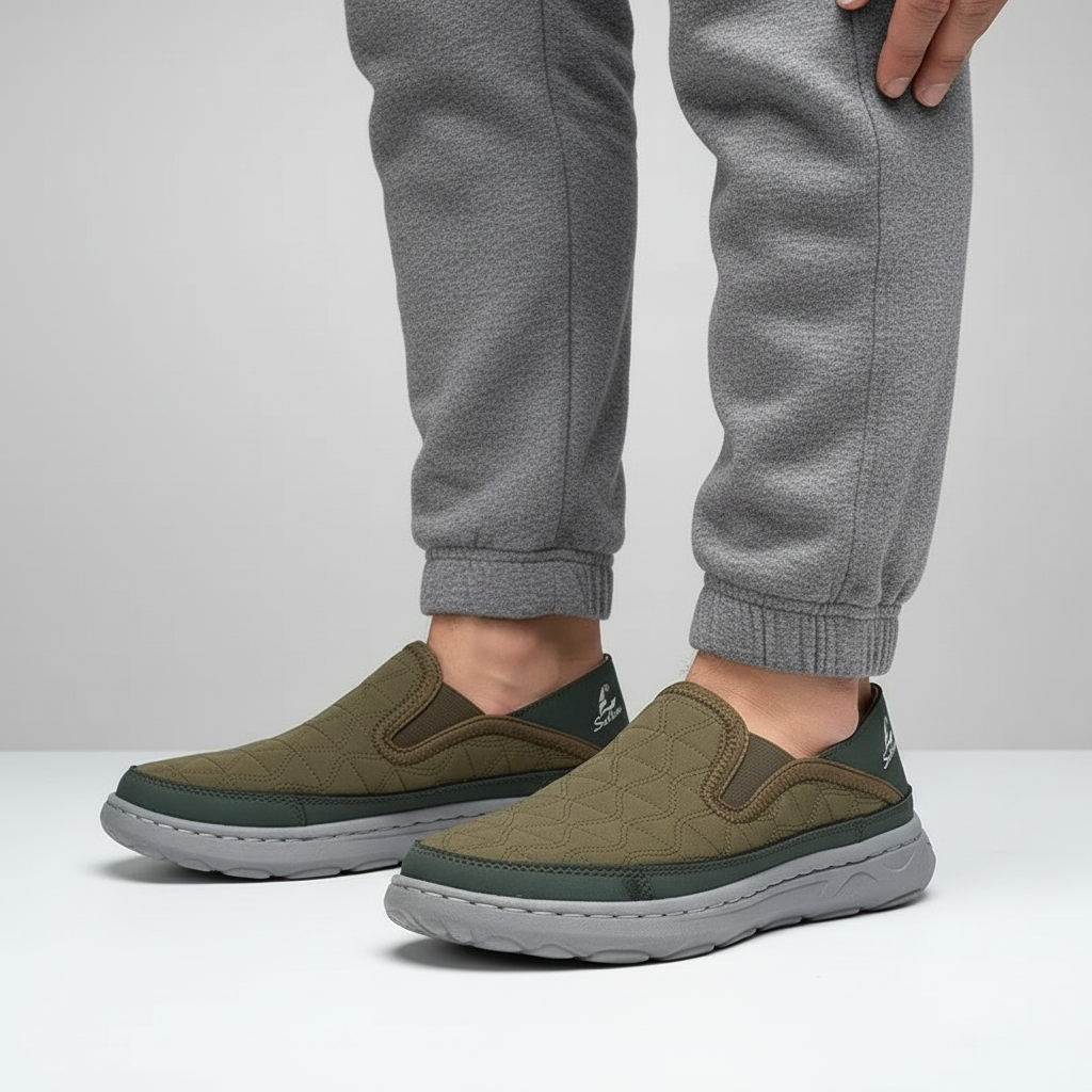 Matteo Verde Slip-Ons Loafers