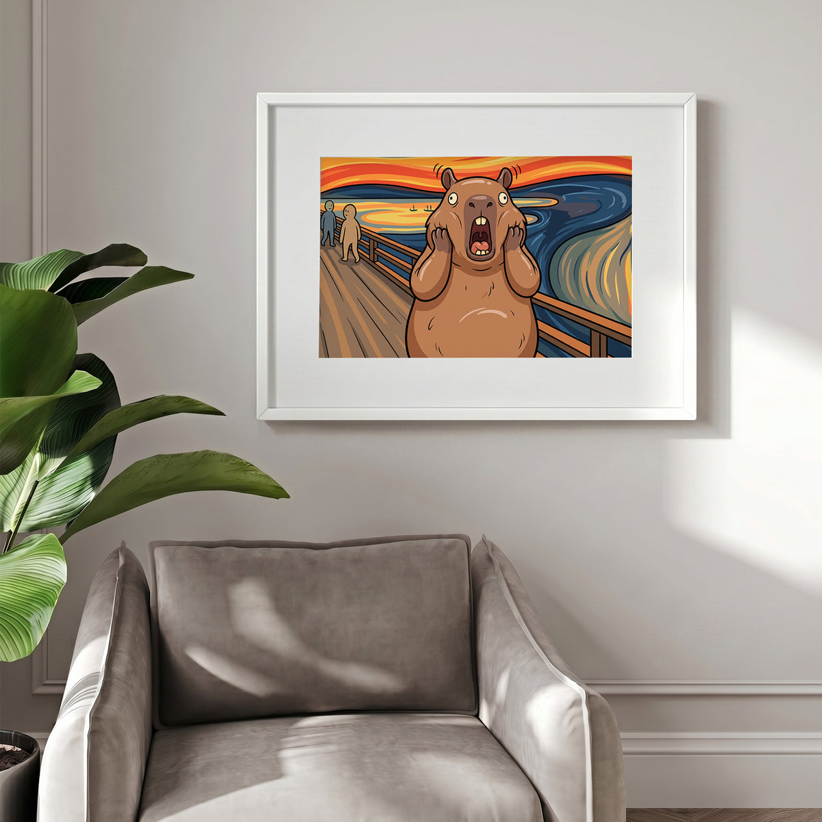 Capy Framed