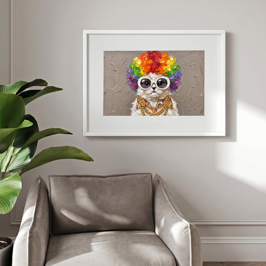 DJ Clawsome Framed