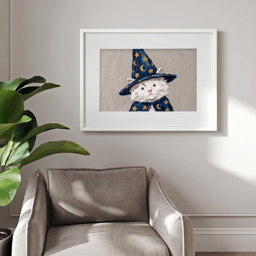 Merlin Purrkins Framed