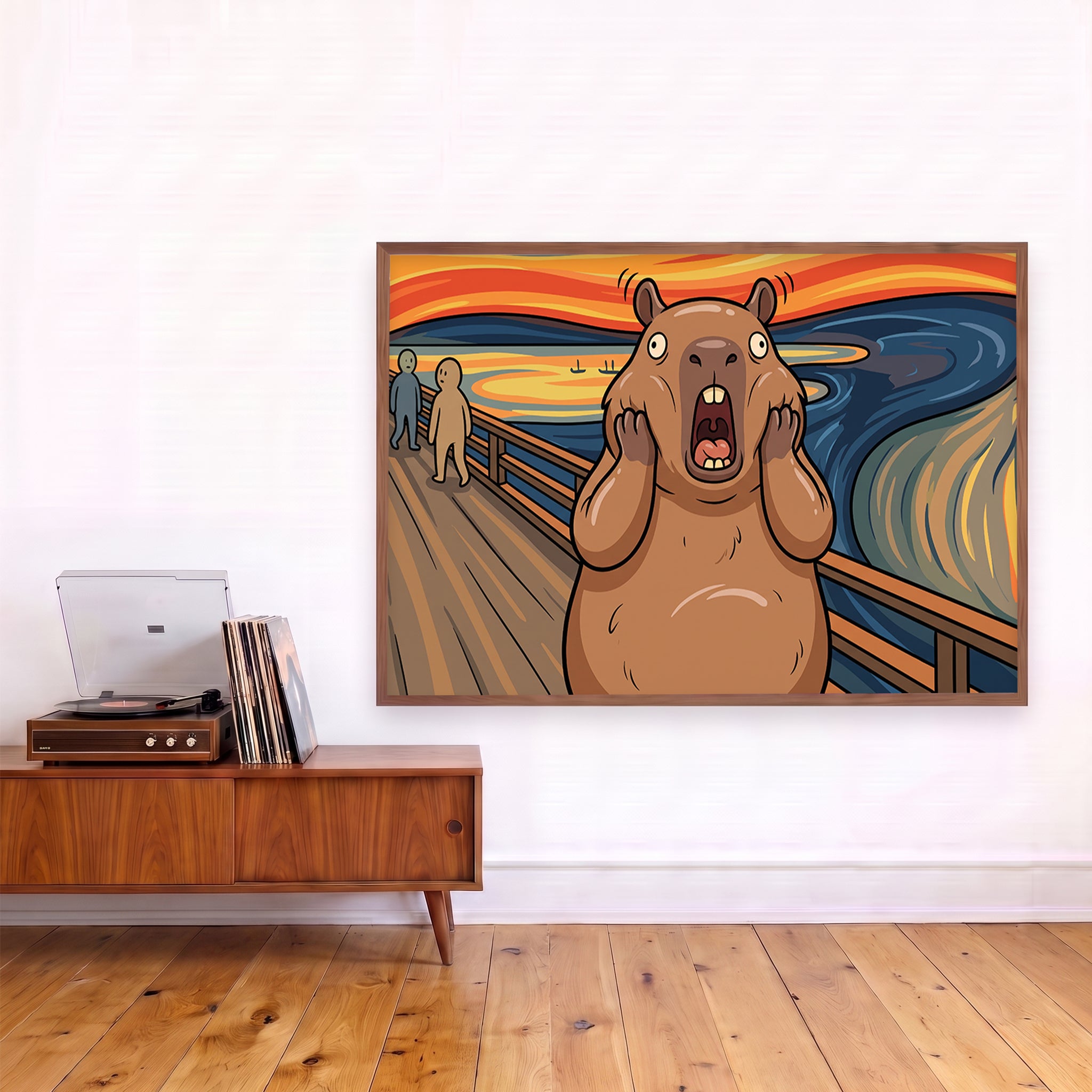 Capy Framed