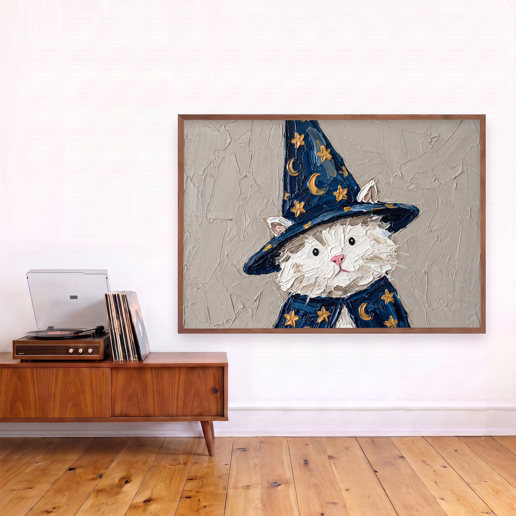 Merlin Purrkins Framed