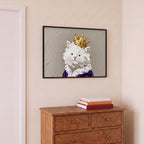 King Purrcival Framed