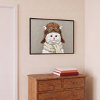 Captain Furrington Framed