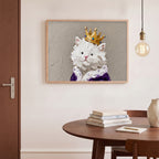 King Purrcival Framed
