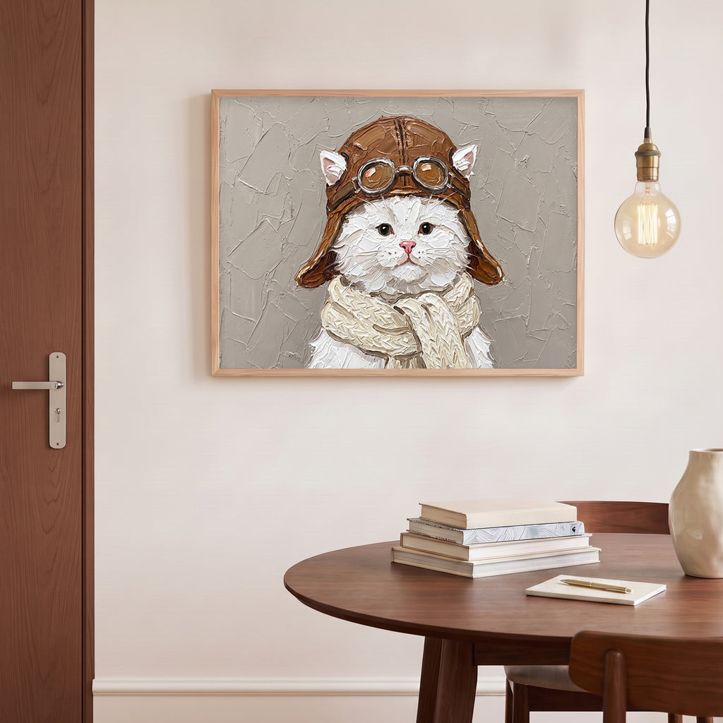 Captain Furrington Framed