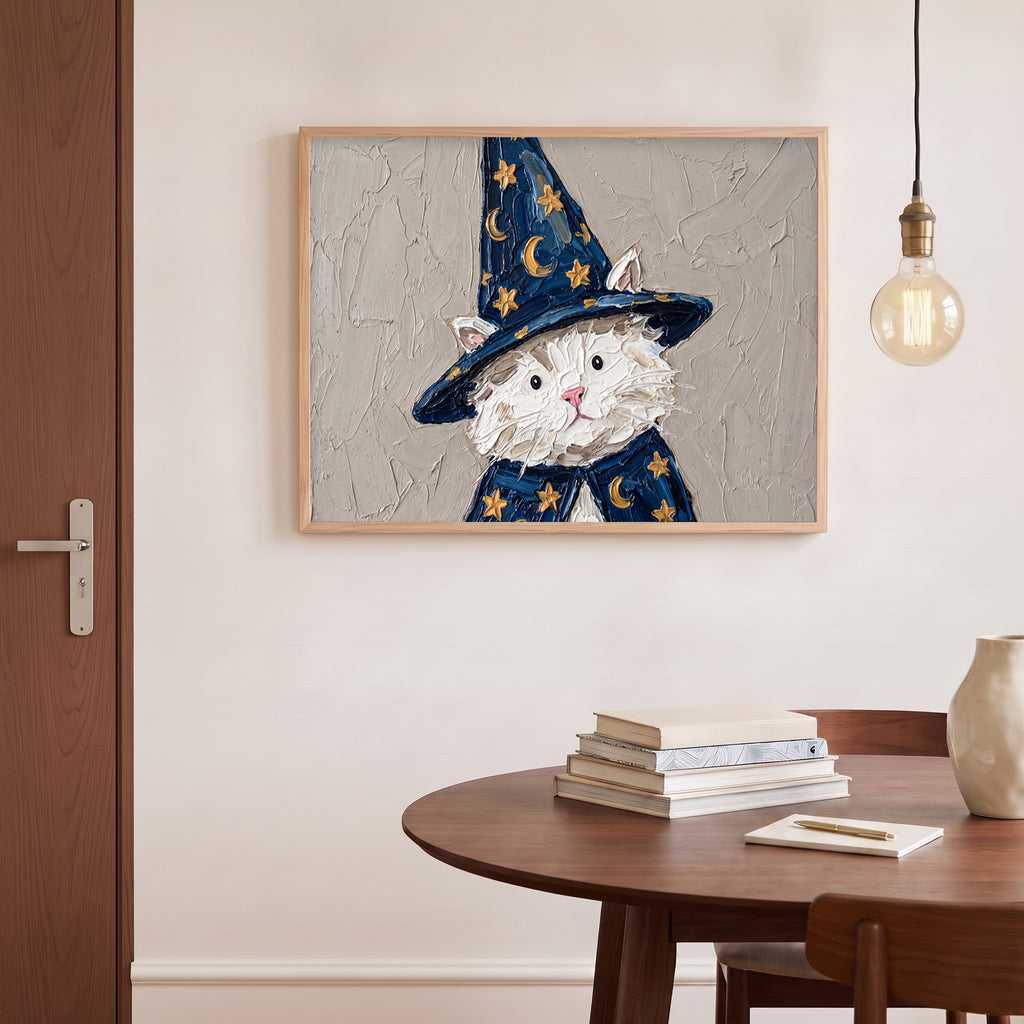 Merlin Purrkins Framed