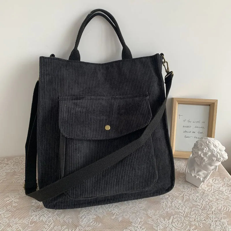Léa Corduroy Shoulder Bag