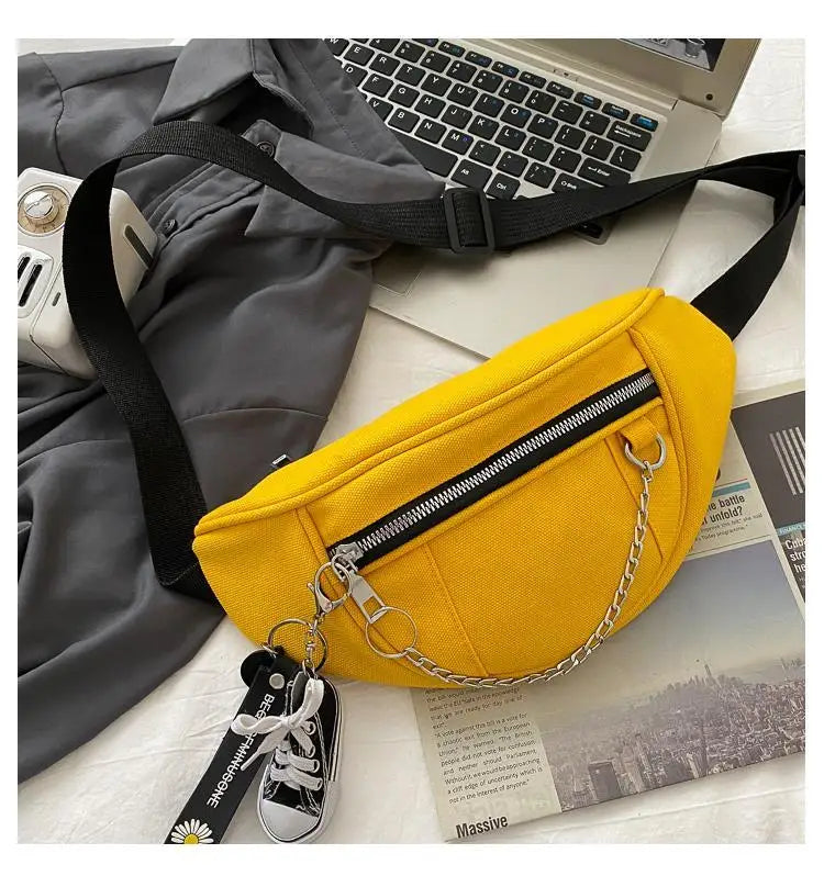 Hana Thread Canvas Waist Pack