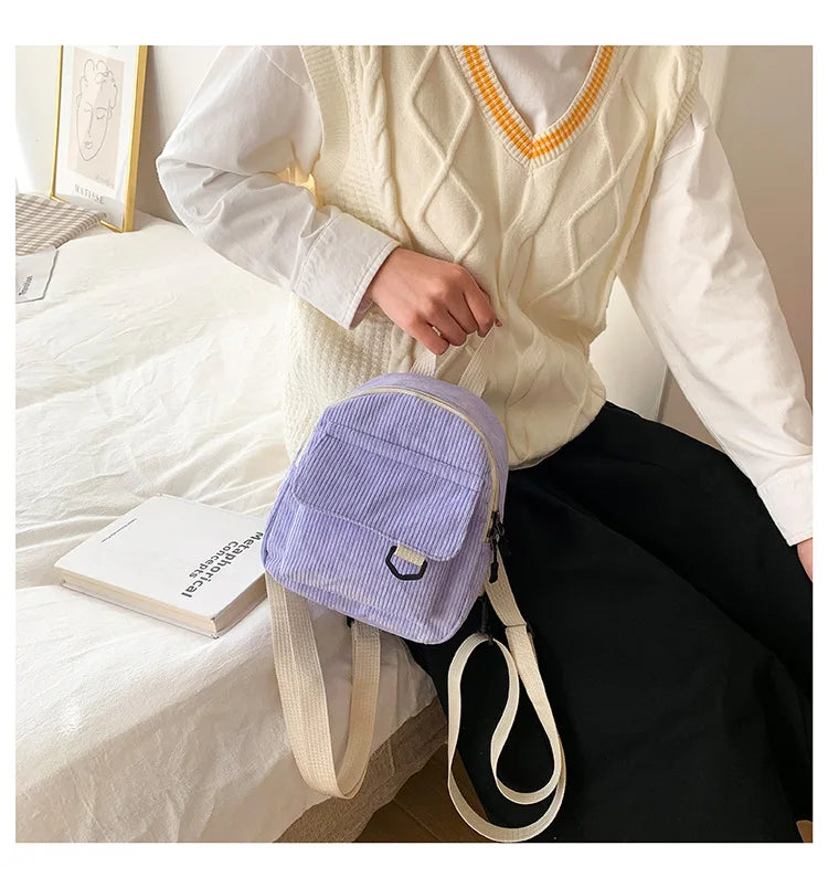 Mireille Corduroy Backpack