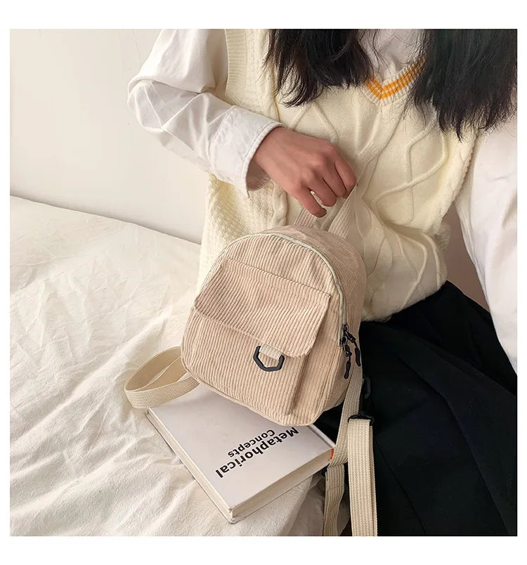 Mireille Corduroy Backpack