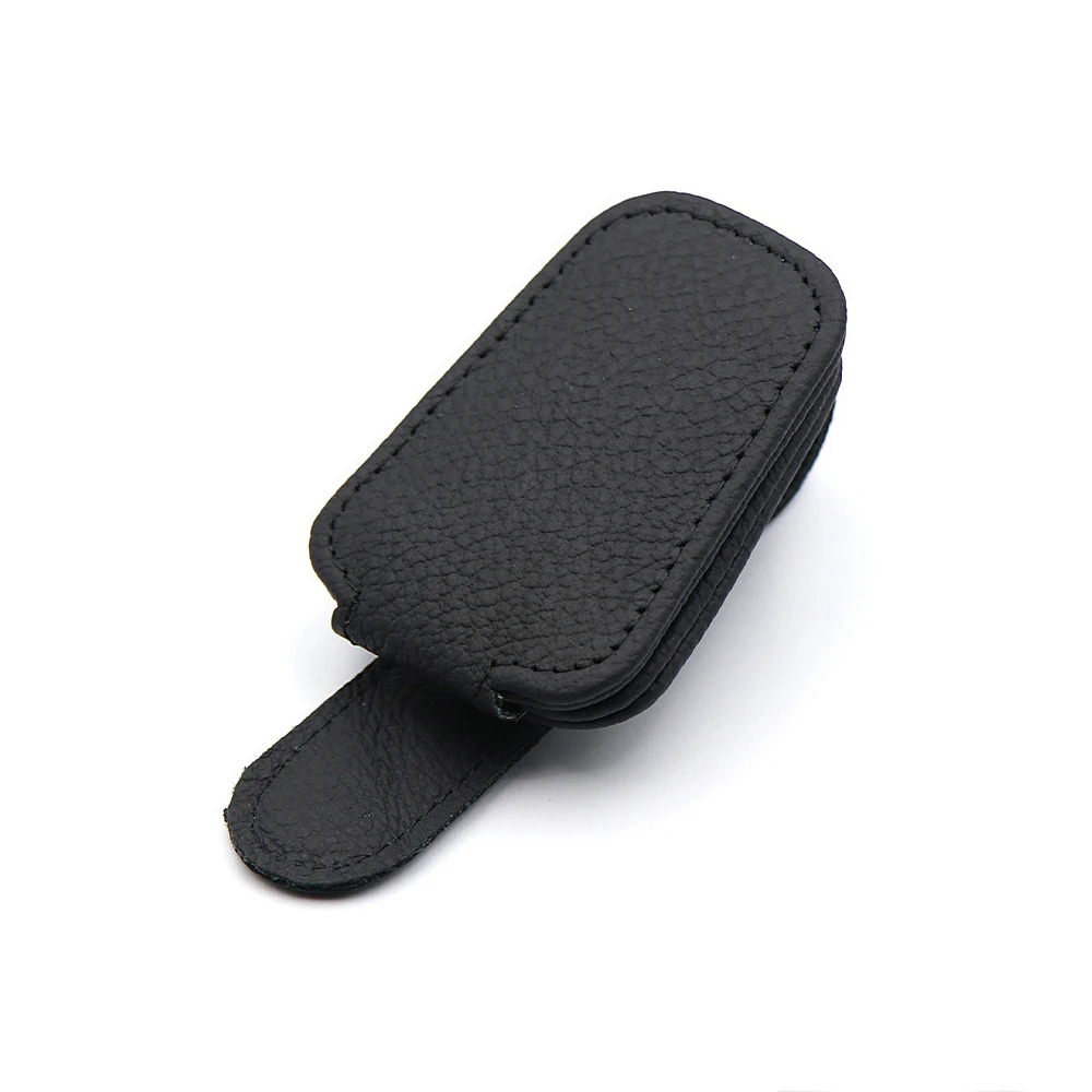 Marcel Luxe Leather Car Clip