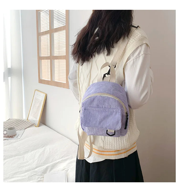 Mireille Corduroy Backpack