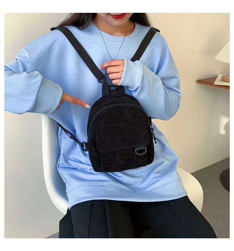 Mireille Corduroy Backpack