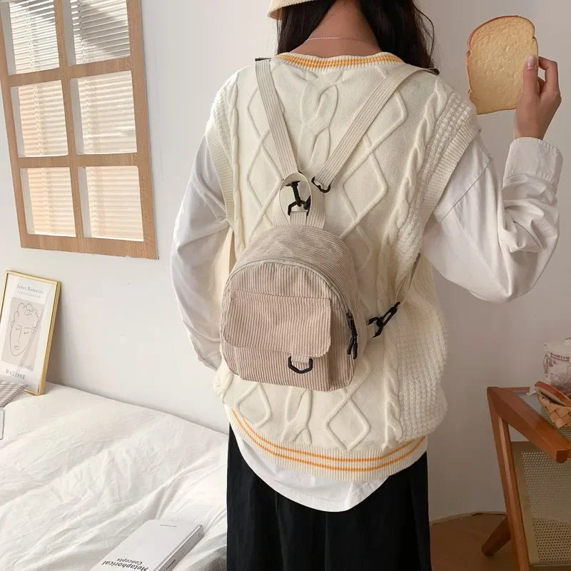 Mireille Corduroy Backpack