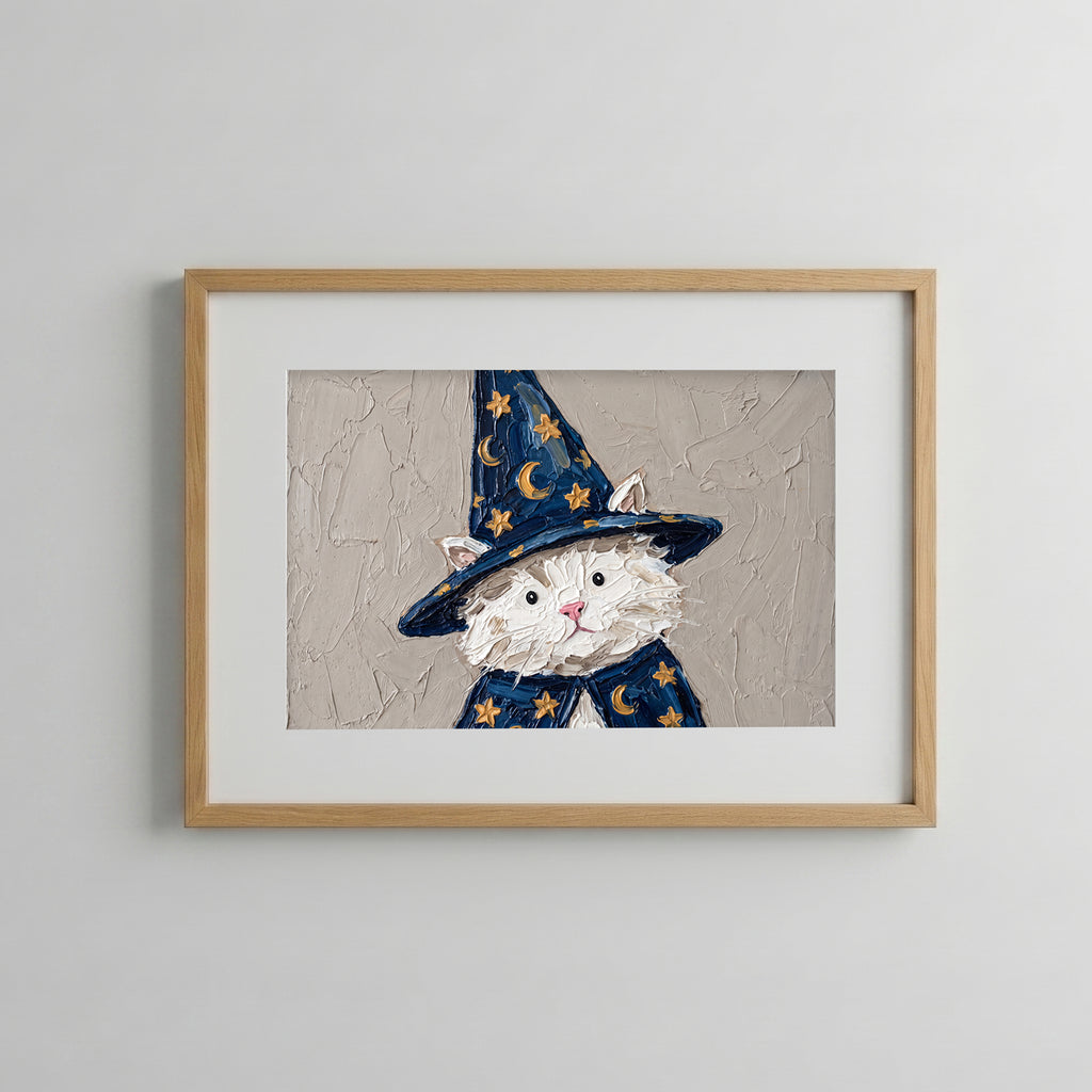 Merlin Purrkins Framed