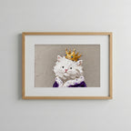 King Purrcival Framed