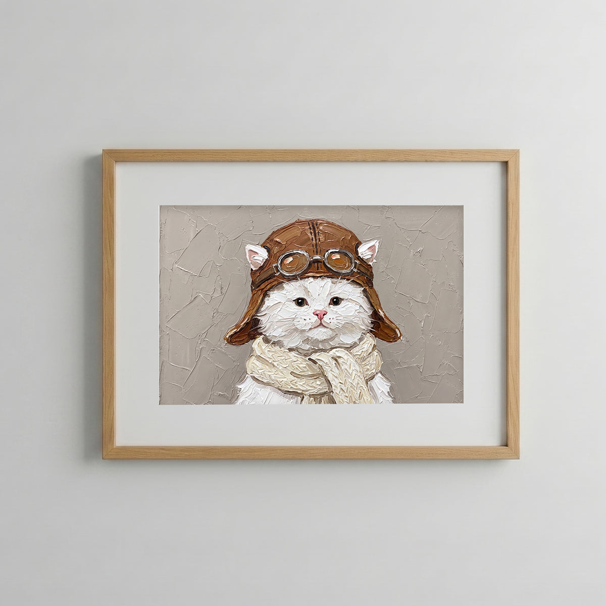 Captain Furrington Framed